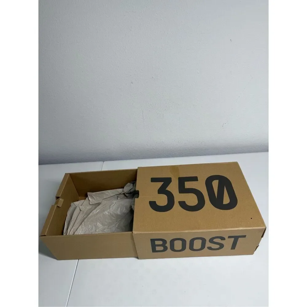 EMPTY BOX Yeezy Boost 350 V2 Shoe Sz 7 1/2 Adidas cblack/green/cblack BOX ONLY